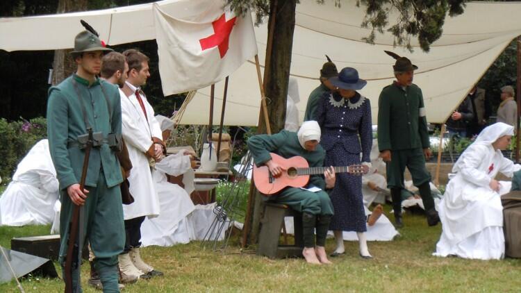 Un ospedale da campo della guerra 15-18 Scala dei Sapori 2016
