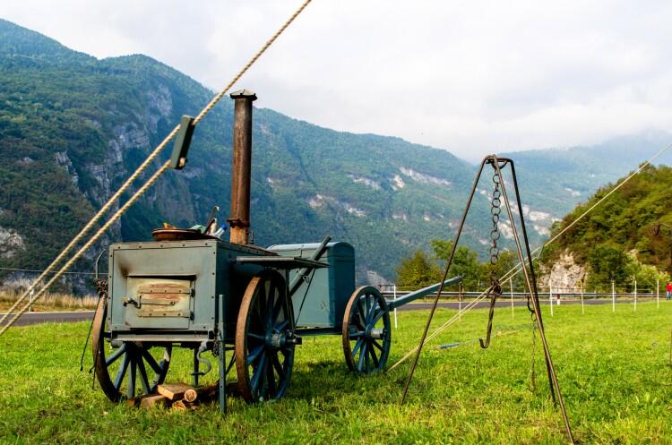 preparazione per la rievocazione storica